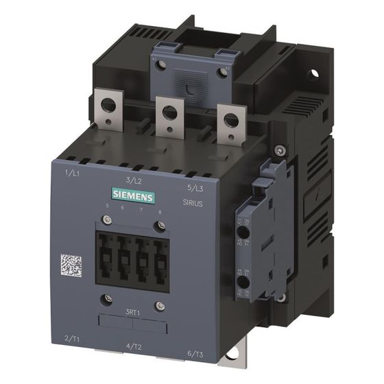 Siemens Schütz 3RT10566AP36 90kW 400V AC/DC 220-240V 2 Schließer 2 Öffner 120x172x170mm