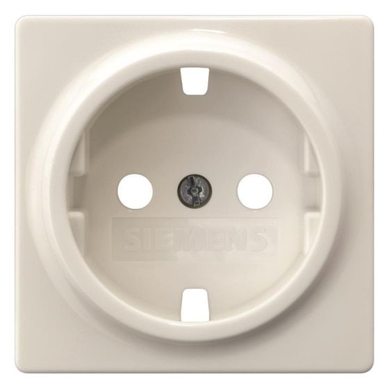 Siemens DELTA i-system Steckdosenabdeckung 55x55mm Titanweiß 5UH1044