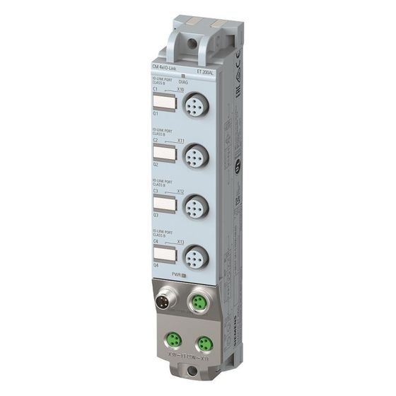Siemens SIMATIC ET 200AL CM 4x IO-Link Kommunikationsmodul 4xM12 IP67 30x159x40mm 6ES7147-5JD00-0BA0