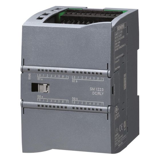 Siemens SIMATIC S7-1200 SM 1223 Digitale Ein- und Ausgangsbaugruppe 16DI/16DO Relais 24VDC 6ES72231PL320XB0