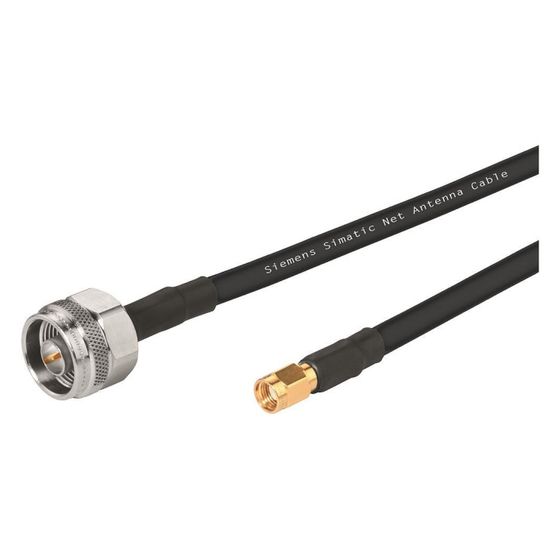 Siemens SIMATIC NET N-Connect/R-SMA male/male flex.Connect 5,5mm schwarz 6XV1875-5TH20