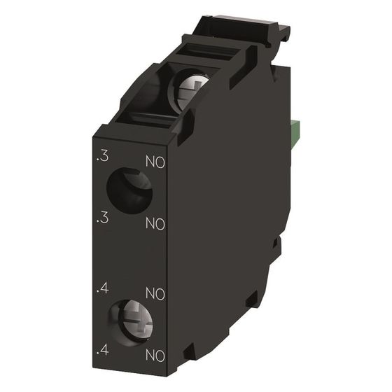 Siemens SIRIUS ACT Kontaktmodul 2 Schließer Schraubanschluss Frontbefestigung 3SU14001AA101DA0