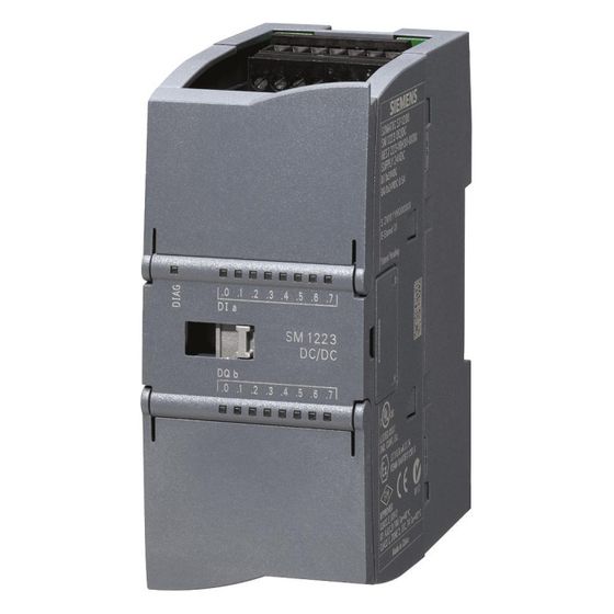 Siemens SIMATIC S7-1200 Digitale E/A SM 1223 8DI/8DO Transistor Schraubanschluss 100x45x75mm 6ES72231BH320XB0
