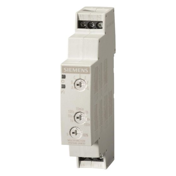 Siemens Zeitrelais 7PV15081AW30 Multifunktion 1 Wechsler 7 Funktionen 0,05-360.000s 12-240V AC/DC Schraubanschluss 7PV15081AW30