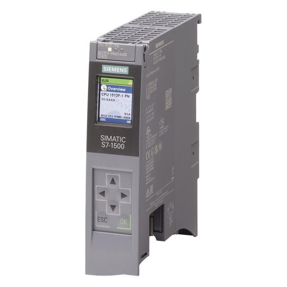 Siemens SIMATIC S7-1500F CPU 1513F-1 PN modular 3400kB 35x147x129mm 6ES7513-1FM03-0AB0