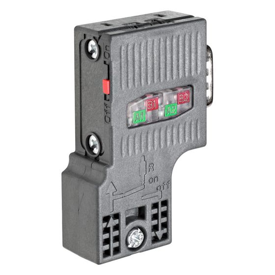 Siemens SIMATIC DP Anschlussstecker für PROFIBUS 90 Grad 15,8x59x35,6mm 6ES7972-0BA52-0XA0