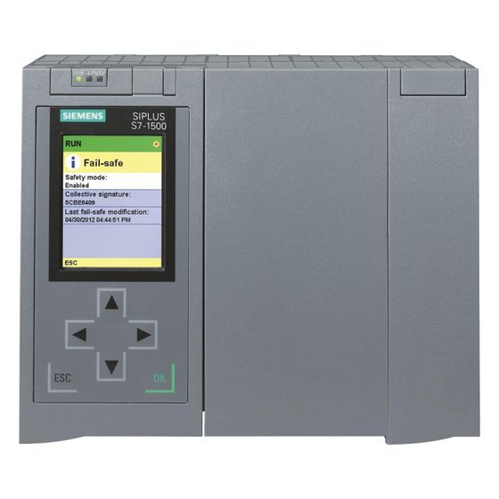 Siemens SIPLUS S7-1500 CPU 1518F-4 PN/DP modular 19,2-28,8V DC 175x147x129mm 6AG1518-4FP00-4AB0