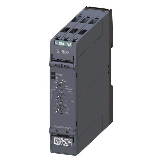 Siemens Füllstandsüberwachungsrelais 3UG5501-1AW30 1 Wechsler 24-240V AC/DC Schraubanschluss 100x22,5x90mm