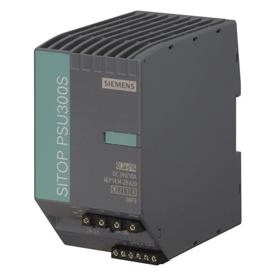 Siemens Stromversorgung SITOP PSU300S 24 V 10 A 240 W 3-phasig Schraubanschluss 70x125x120mm IP20 6EP1434-2BA20