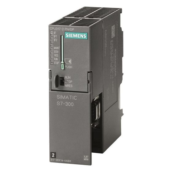 Siemens SIMATIC S7-300 CPU 317-2 PN/DP Zentralbaugruppe 1MB 40x125x130mm 6ES73172EK140AB0