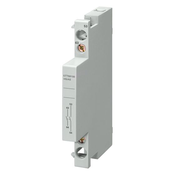 Siemens Hilfstromschalter 5TT5910-1, 230V, 1S+1OE, 6A, 0,5 TE