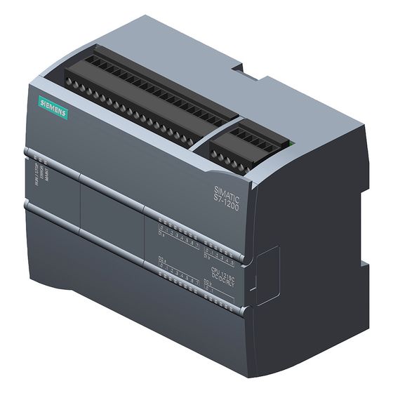 Siemens SIMATIC S7-1200 CPU 1215C Kompakt 14DI 10DO 2AI 2AO 200kByte 100x130x75mm 6ES7215-1HG40-0XB0