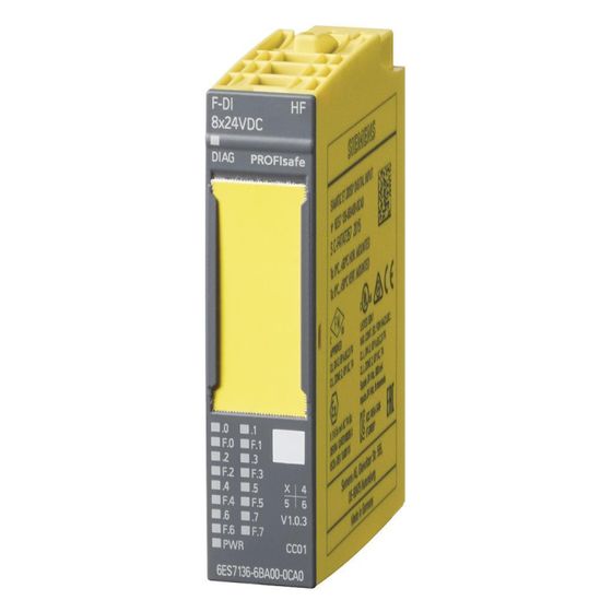 Siemens SIMATIC DP Elektronikmodul F-DI 8x 24VDC HF für ET 200SP 15mm IP20 6ES7136-6BA01-0CA0