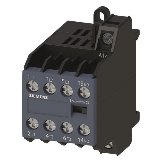 Siemens Motorschütz 3TG10100BB4 4kW 24VDC 3 Schließer 1 Hilfskontakt Schraubanschluss