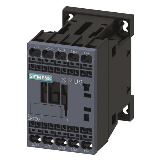 Siemens SIRIUS Leistungsschütz 3RT2016-2BB42 4kW 24V DC 1Ö Federzuganschluss Baugröße S00
