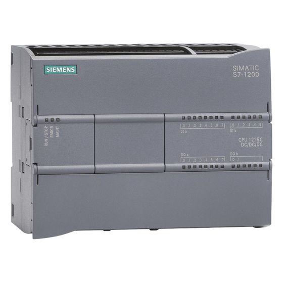 Siemens SIMATIC S7-1200 CPU 1215C Kompakt-CPU DC/DC/DC 14 DI 10 DO 2 AI 2 AO 200kB 6ES72151AG400XB0