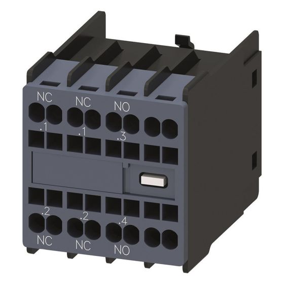 Siemens Hilfsschalterblock 1 Schließer 2 Öffner Federzuganschluss 3RH29112HA12