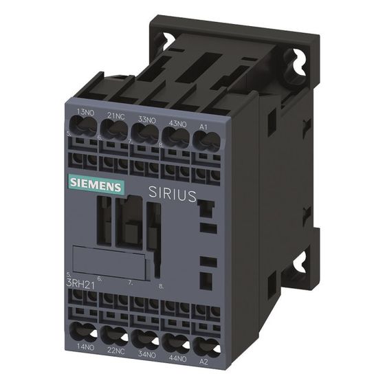 Siemens Hilfsschütz 3RH21312AP00 3 Schließer 1 Öffner 230V AC Federzuganschluss 70x45x73mm