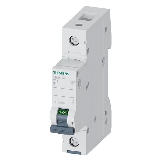 Siemens Sicherungsautomat 5SL4 1P B 1A 10kA 400V 1TE 5SL4101-6