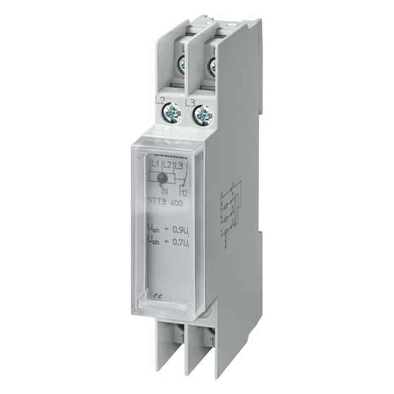 Siemens Spannungsrelais 5TT3401 230/400V 1 Wechsler 18x90x64mm