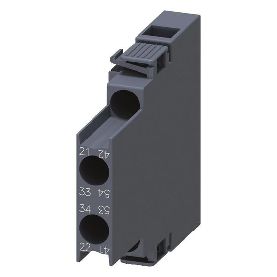 Siemens Hilfsschalterblock 3RH2911-1DA11 1S+1Ö Baugröße S00 seitlich Schraubanschluss