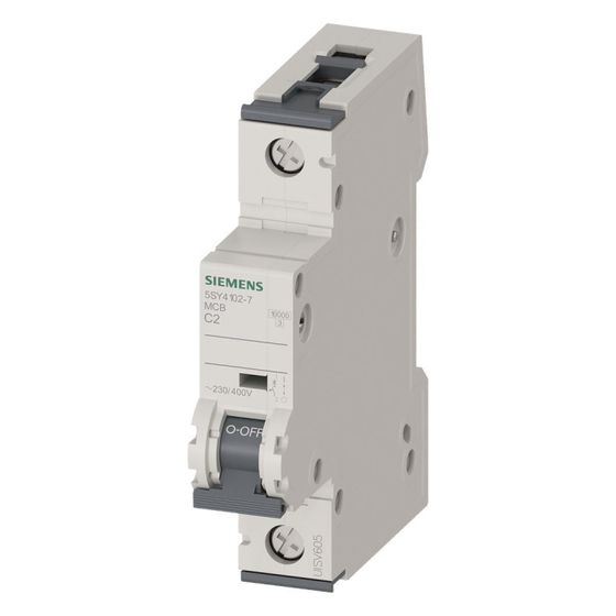 Siemens Leitungsschutzschalter 5SY4 C 2A 1-polig 10kA 230/400V 5SY41027