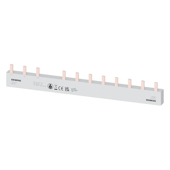 Siemens Stiftsammelschiene 5ST3654 3-phasig 16mm2 210mm 12TE isoliert