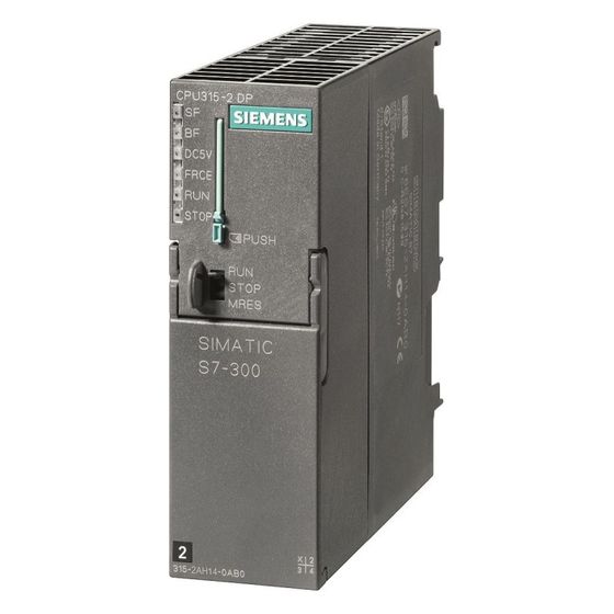 Siemens SIMATIC S7-300 CPU 315-2DP Zentralbaugruppe 256 kByte 40x125x130mm 6ES73152AH140AB0