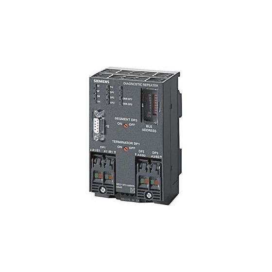 Siemens SIMATIC S7 Diagnose-Repeater für PROFIBUS-DP 20,4-28,8V DC IP20 125x80x67,5mm 6ES79720AB010XA0