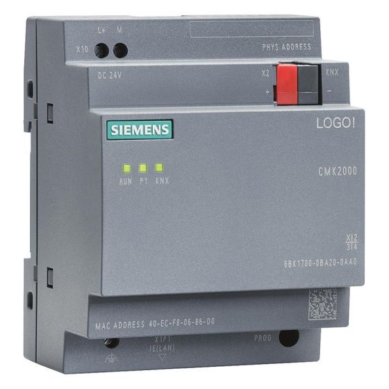 Siemens LOGO! CMK2000 Kommunikationsmodul für KNX 71,5x90x58,5mm 6BK1700-0BA20-0AA0