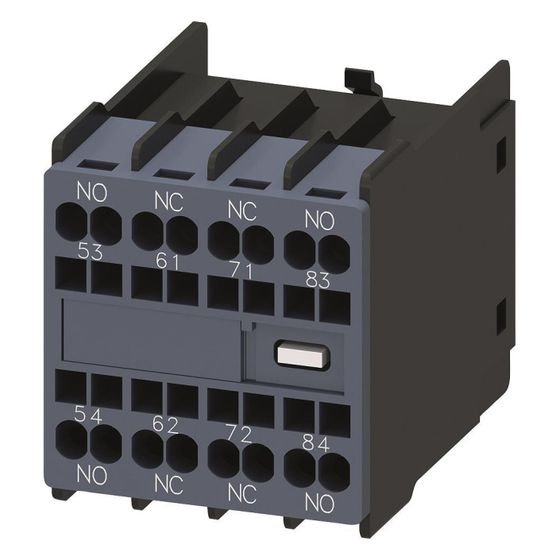 Siemens Hilfsschalterblock 3RH29112GA22 2 Schließer 2 Öffner Federzuganschluss S00