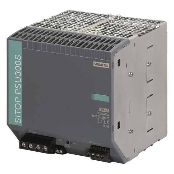 Siemens SITOP PSU300S Stromversorgung 24V 40A 960W IP20 145x145x150mm 6EP14372BA20