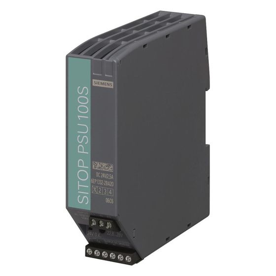 Siemens 6EP13322BA20 SITOP PSU100S 24V 2,5A gerege. Stromvers. Eing. 120/230VAC