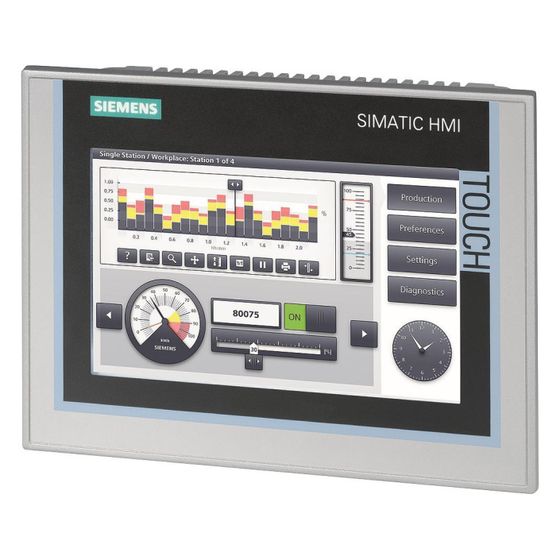 Siemens SIMATIC TP700 Comfort Panel 7 Zoll TFT Touchscreen 800x480 16 Mio. Farben 19,2-28,8V 6AV21240GC010AX0