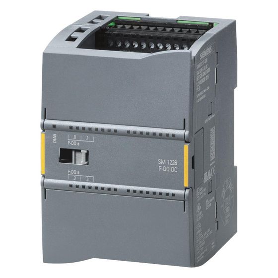 Siemens SIMATIC S7-1200 Digitalausgabe SM 1226 F-DQ 4x24VDC 2A 70x100x75mm 6ES72266DA320XB0
