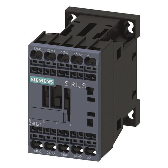 Siemens Hilfsschütz 3RH2140-2AB00 4S 24V AC Federzuganschluss 70x45x73mm