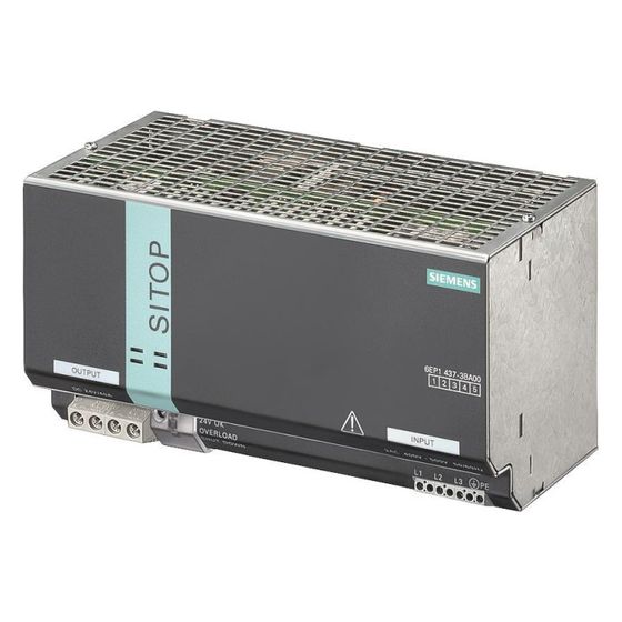 Siemens SITOP modular 40 Laststromversorgung 24V 40A 960W IP20 240x125x125mm 6EP14373BA00