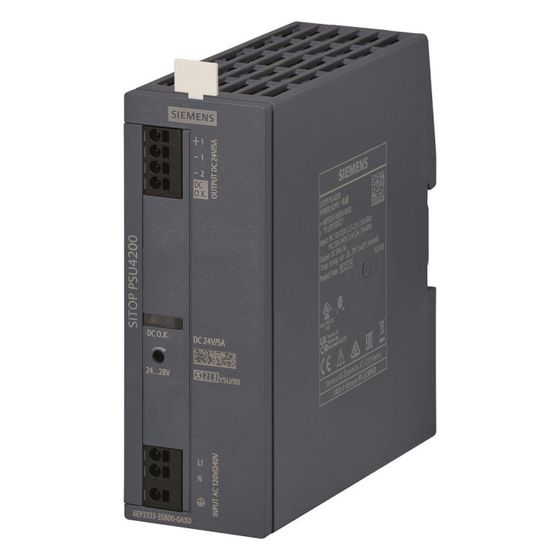 Siemens SITOP PSU4200 Stromversorgung 1-phasig 24V 5A 120W 135x50x125mm 6EP3333-3SB00-0AX0
