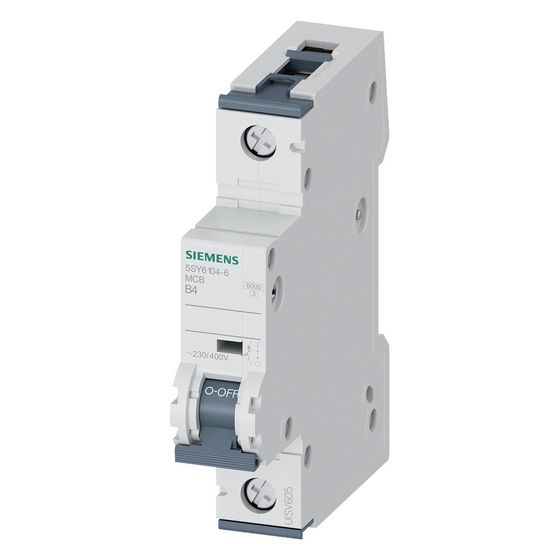 Siemens Leitungsschutzschalter 5SY6104-6 SENTRON 1-polig B 4A 6kA 70mm