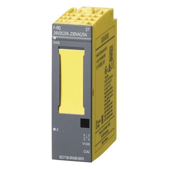 Siemens SIMATIC DP Relaisausgabemodul 1 Ausgang 20x73x58mm IP20 6ES7136-6RA00-0BF0