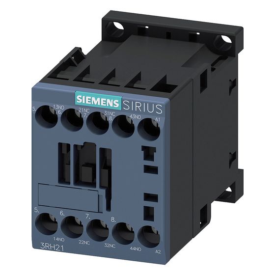 Siemens Hilfsschütz SIRIUS 3RH2122-1AB00 2S+2Ö 24V AC Baugröße S00 Schraubanschluss