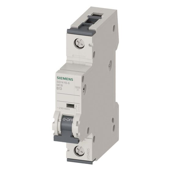 Siemens Leitungsschutzschalter 5SY41136 1-polig B 13A 10kA 70mm