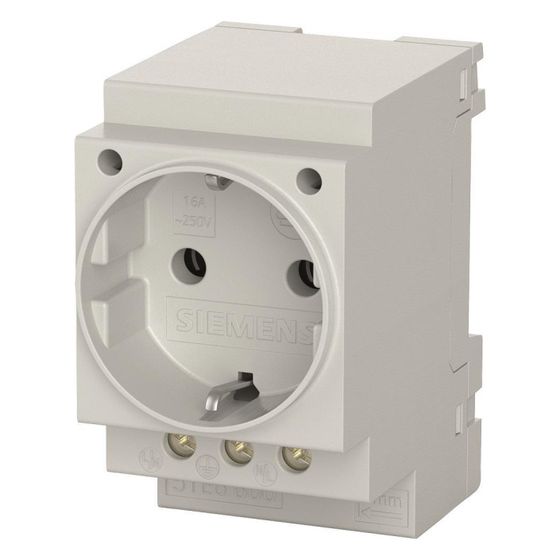 Siemens Schuko-Steckdose 16A 230V 2,5 TE IP20 5TE6800