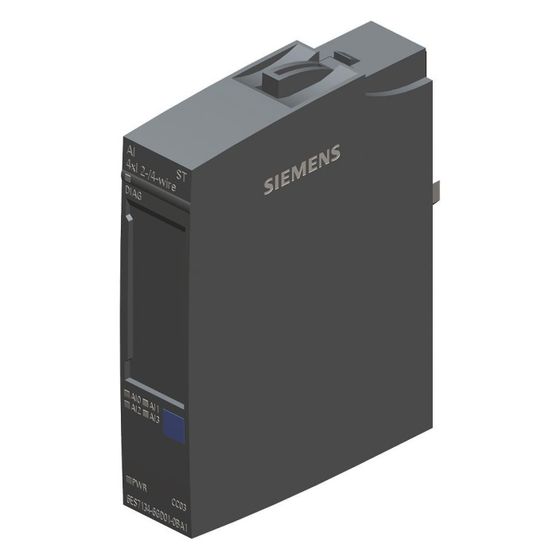 Siemens SIMATIC ET 200SP Analoges Eingangsmodul AI 4XI 2-/4-Wire Standard 16 Bit 73x15x58mm 6ES7134-6GD01-0BA1