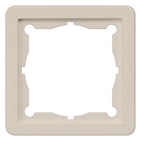 Siemens DELTA profil Zwischenrahmen 65x65mm glänzend Titanweiß IP20 5TG1806