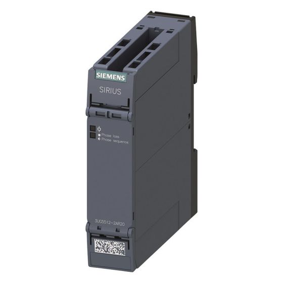 Siemens Überwachungsrelais 3UG5512-2AR20 1 Wechsler Federzuganschluss 160-760V 22,5x100x90mm