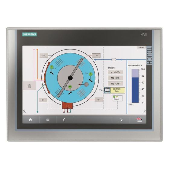 Siemens Siplus HMI TP1200 Comfort 12,1