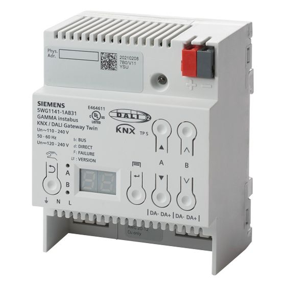 Siemens 5WG1141-1AB31 KNX/DALI GATEWAY TWIN N