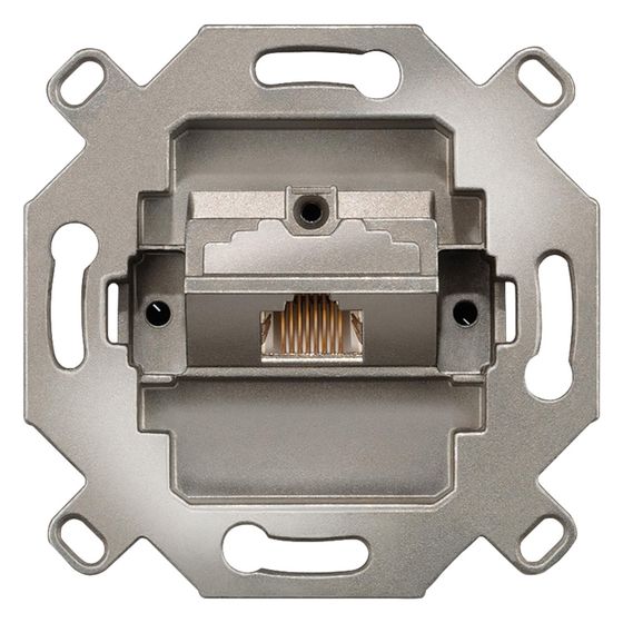 Siemens UAE-Anschlussdose Kat 6E 1x8-polig Unterputz weiß mit Schrägauslass 5TG20261