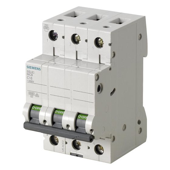 Siemens Leitungsschutzschalter 5SL6325-7 3-polig C 25A 6kA 400V
